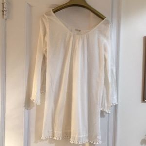 Mattis white beach dress